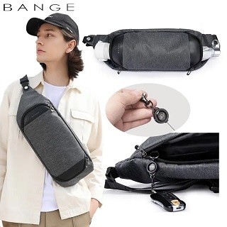 Bange fashion cross body bag sling bag for mobile phone accessories waterproof fabric 2556