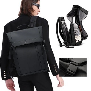 Bange luxury business laptop backpack trending fashion style travel work office waterproof fabric 7700