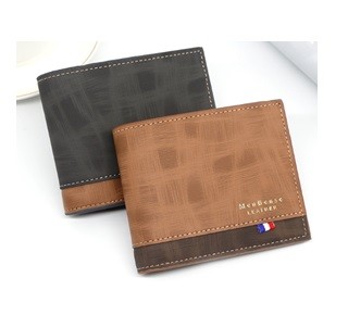 Pu leather men wallet D3301-9