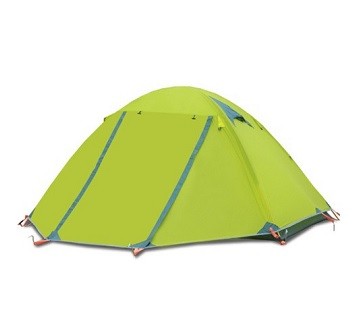 FlyTop outdoor 3 people double-layer double-door aluminum pole outdoor camping tent anti-storm rain chasing wind
