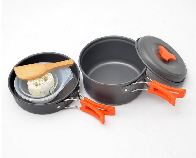 Portable Picnic Non-stick Pan DS-200 for 1-2 people outdoor camping and picnic
