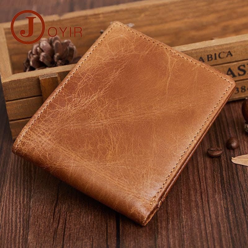 Casual genuine cowhide leather wallet 2054