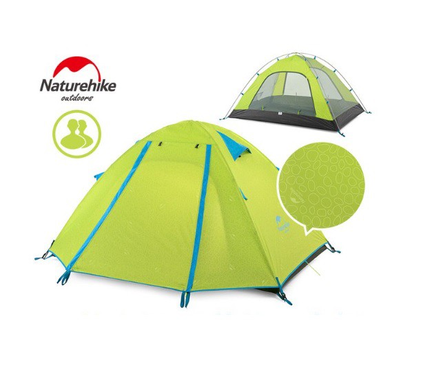 Naturehike P Series Tent UPF50+ 3 people Double-Layer Sunscreen Anti-UV Large Camping Tent