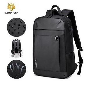 Golden Wolf laptop school backpack GB00400