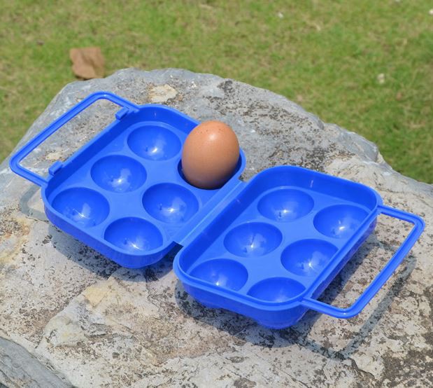 Outdoor Shockproof Egg Tray Indoor Portable Egg Box 6 Pieces