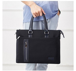Laptop briefcase bag shoulder bag water resistant 861-2