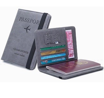 Passport holder storage bag name card sim money 1643
