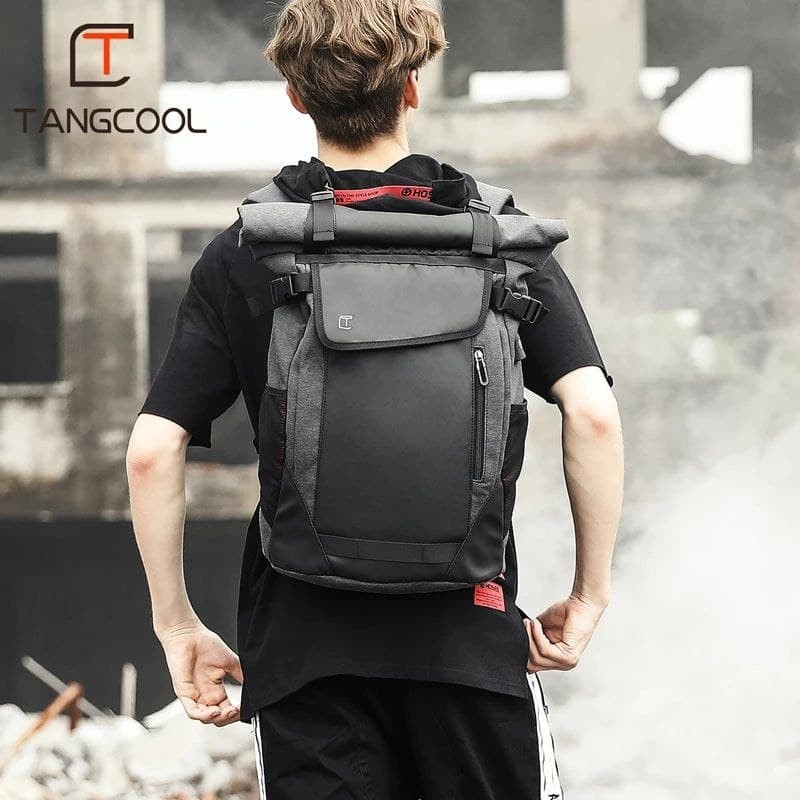 Tangcool Laptop travel backpack waterproof fabric fashion style TC708