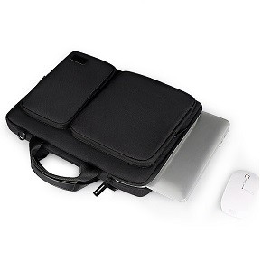 Laptop briefcase bag shoulder bag water resistant ST11