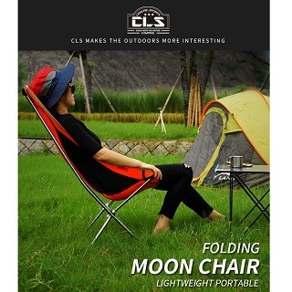 CLS foldable camping chair outdoor picnic aluminum 7075 durable with 150kg bearing load cls-c102