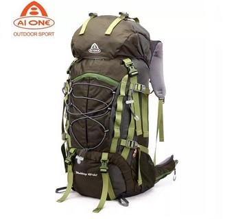 Ai one high quality camping hiking backpack 45+5L capacity 8053
