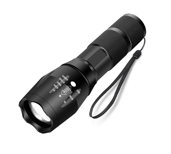 Mini flashlight waterproof rechargeable battery A100