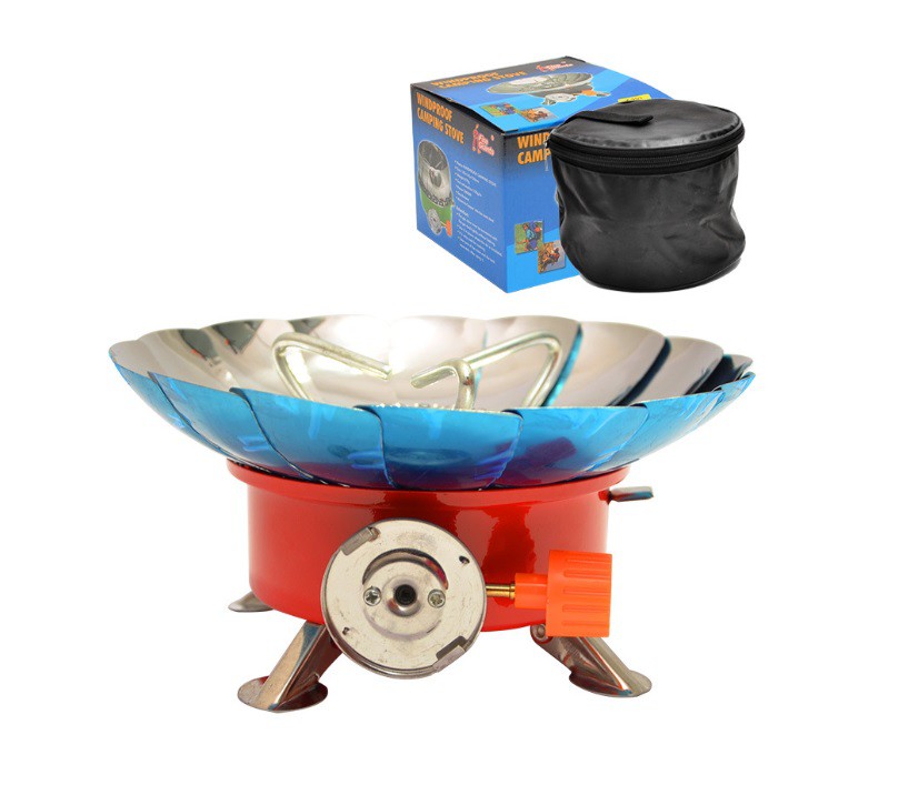Outdoor portable picnic lotus stove head windproof stove cs459