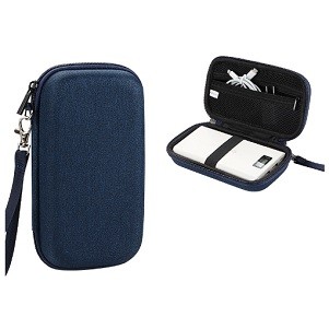 Hard shell accessories storage bag external ssd hard disk with hand carrying yk03-sh